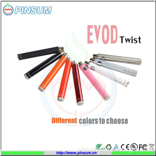 2014 Christmas Promotion Evod Twist of Electronic Cigarette Battery